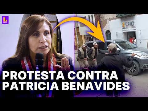 Le tiran huevos a la fiscal Patricia Benavides: Huancavelica te repudia