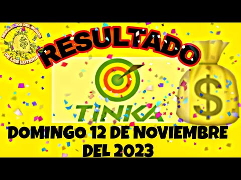 RESULTADOS TINKA DEL DOMINGO 12 DE NOVIEMBRE DEL 2023 /LOTERÍA DE PERÚ