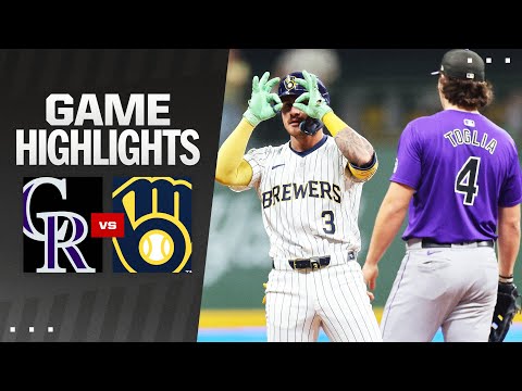 Rockies vs. Brewers Game Highlights (9/7/24) | MLB Highlights