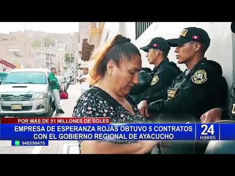 Esperanza Rojas llora en el Congreso y niega haberse beneficiado durante gestión de Oscorima
