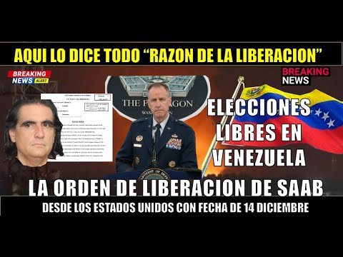 Estados Unidos publica la orden de CLEMENCIA para Alex Saab en Venezuela