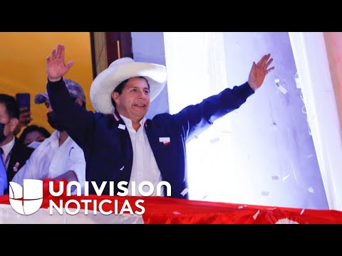 “Ni comunistas ni chavistas”: Pedro Castillo intenta aplacar los temores antes de asumir el mando de