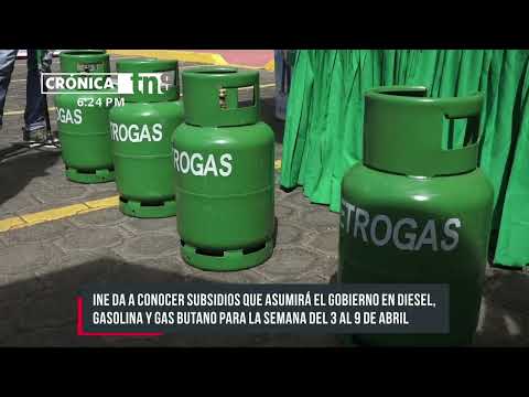 3 al 9 de abril: Precios de combustible y gas licuado en Nicaragua