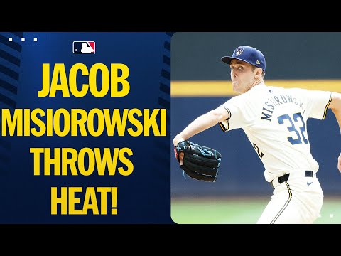 THE HEAT KEEPS COMIN! Brewers Jacob Misiorowskis 3rd straight awesome start!