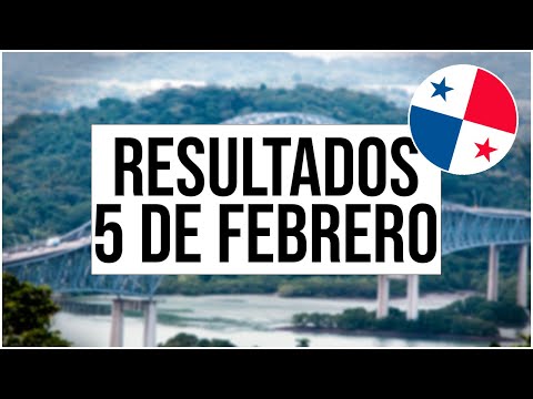 Resultados Lotería de Panamá Domingo 5 de Febrero 2023
