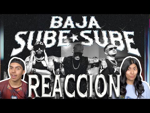 MEXICANOS REACCIONAN II Wisin, Jowell & Randy - Baja Sube Sube (Official Video)