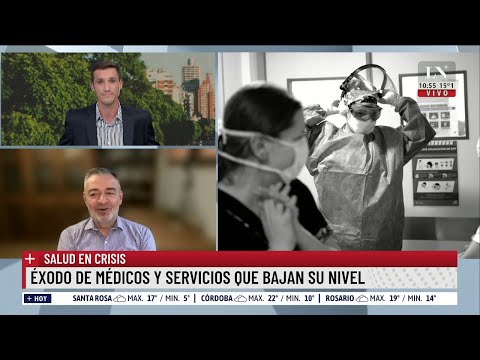 Éxodo de médicos y servicios que bajan su nivel. Comunicación con Marcelo García Dieguez