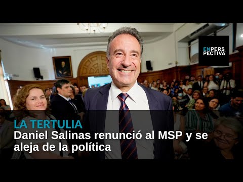 Daniel Salinas renunció al MSP y se aleja de la política