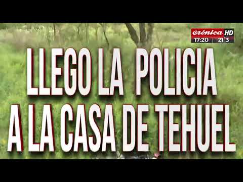 Desaparición de Tehuel: estamos desde la casa del chico desaparecido y la del acusado