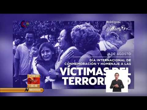 Se conmemora el Día de las víctimas del terrorismo