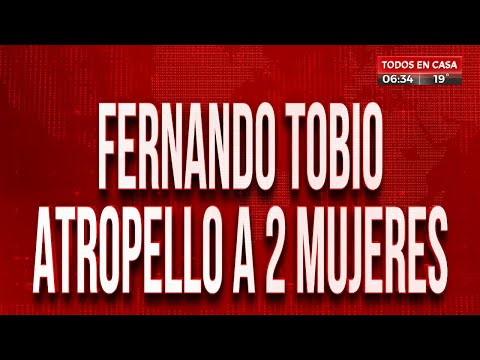 Fernando Tobio atropelló y mató a una mujer