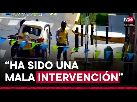 Chorrillos: inspectores que golpearon violentamente a mototaxista fueron suspendidos
