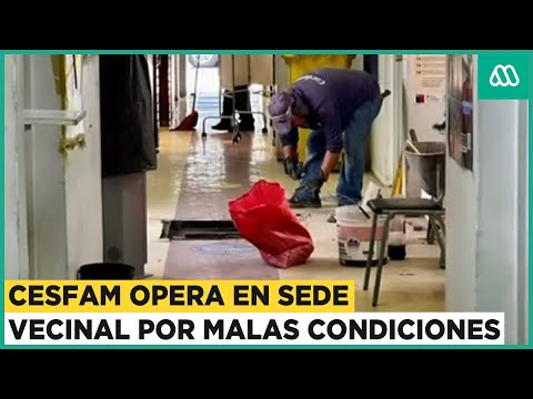 Cesfam de Santiago opera en sede vecinal: Funcionarios denuncian precariedad en instalaciones