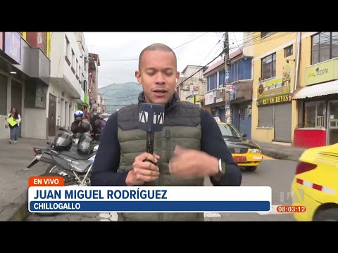 La Policía refuerza operativos de seguridad en Chillogallo, sur de Quito