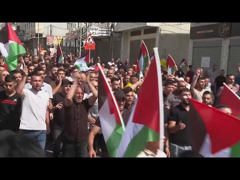 Funeral for 19-year-old Palestinian shot by Israeli military during Hawara clashes