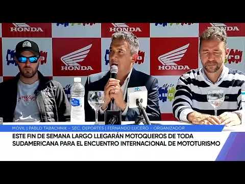 Llegarán a San Juan motoqueros de toda Sudamericana para el Encuentro Internacional de Mototurismo