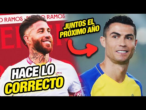 SERGIO RAMOS al SEVILLA es lo MEJOR para CRISTIANO RONALDO y el AL NASSR