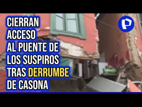 BDP Casona de 112 años de Barranco colapsa