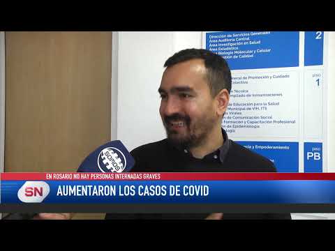 Aumentaron los casos de Covid. En Rosario no hay personas internadas graves.