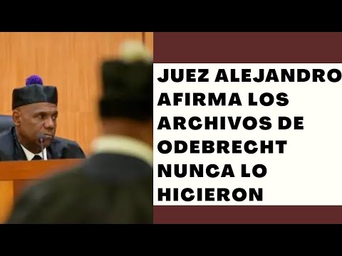 Juez José Alejandro Vargas dice nunca se produjeron los archivos en caso Odebrecht
