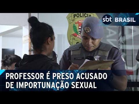 Cinco alunos denunciam professor por importunação sexual | SBT Brasil (27/04/24)