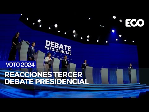 Después del último debate, candidatos continuarán con cierres de campaña | #EcoNews