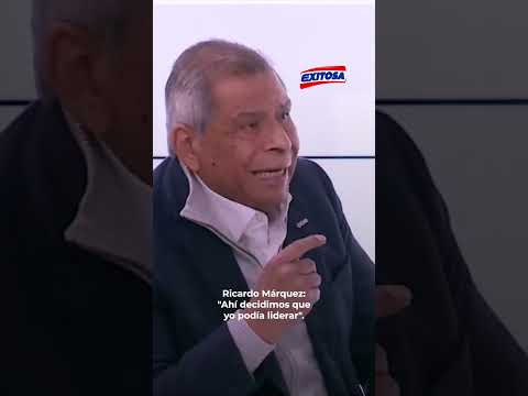 Márquez anuncia intención de postular a la presidencia con partido que integra Roque Benavides