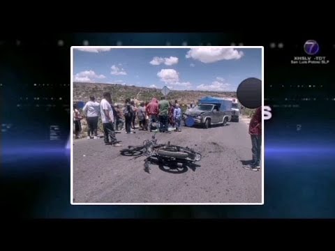 Fuerte accidente en Mexquitic de Carmona, dejó dos heridos