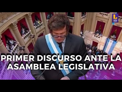 Javier Milei EN VIVO: presidente de Argentina en apertura de sesiones ordinarias 2024 en el Congreso
