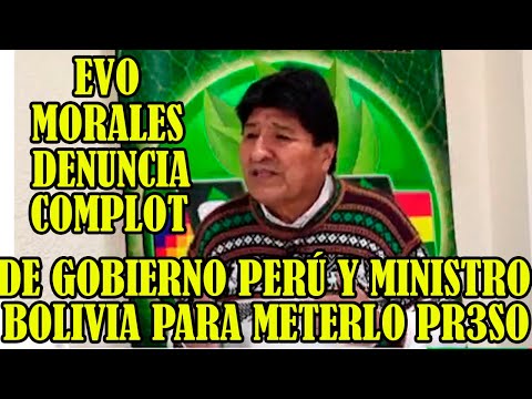 EVO MORALES DICE NO TENER MIEDO A LAS DENUNCIAS HECHAS POR JUSTICIA PERUANA ..