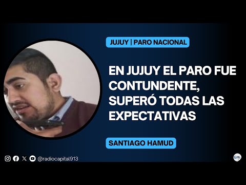 Santiago Hamud: Hicimos una gran movilización
