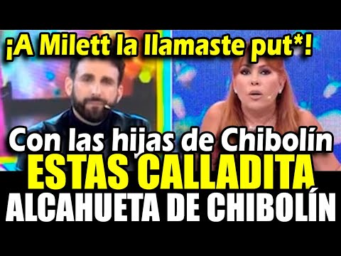 Rodrigo le canta sus verdades a Magaly x llamar put4 a Milett y quedarse muda con hijas chibolín