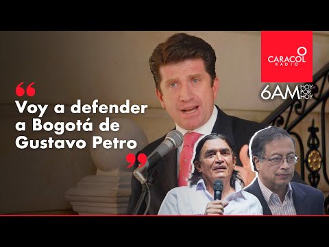 Voy a defender a Bogotá de Gustavo Petro: Diego Molano | Caracol Radio