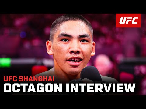 Nueraji Taiyilake Octagon Interview | UFC Shanghai