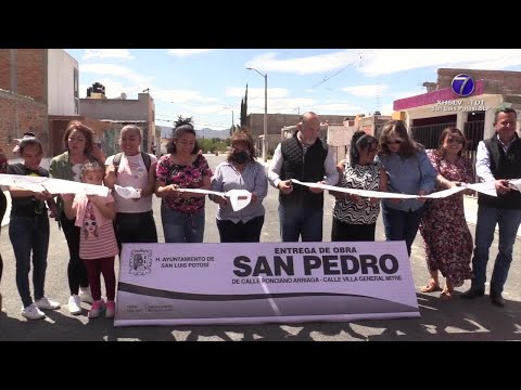 Tras su rehabilitación, autoridades capitalinas abrieron a la circulación calles San Pedro y De ...