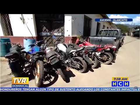 Decomisan varias motocicletas por faltas a la ley de tránsito y otras noticias de Olanchito