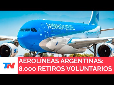 Aerolíneas Argentinas abrió un proceso de retiros voluntarios para 8000 empleados