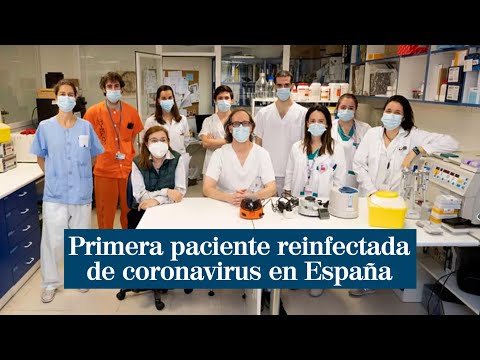 Primera paciente reinfectada de coronavirus en España
