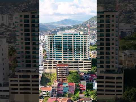 La bella capital de Honduras Tegucigalpa #drone