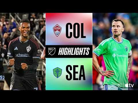 [MLS] 콜로라도 래피즈 vs 시애틀 사운더스 하이라이트 | 휘태커 멀티골 & 6골이 터진 박진감 넘치는 경기!
