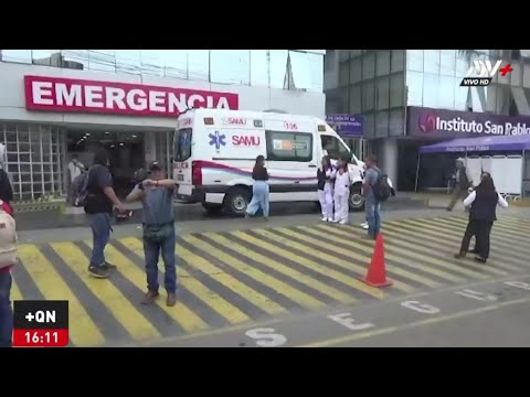 Mujer herida en rescate de empresaria: No autorizan su traslado al hospital Loayza
