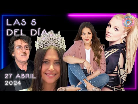 LAS 5 DEL DI?A CHISMES: PESO PLUMA, BRITNEY SPEARS, CHARLY GARCI?A, DANNA PAOLA, MISS BUENOS AIRES