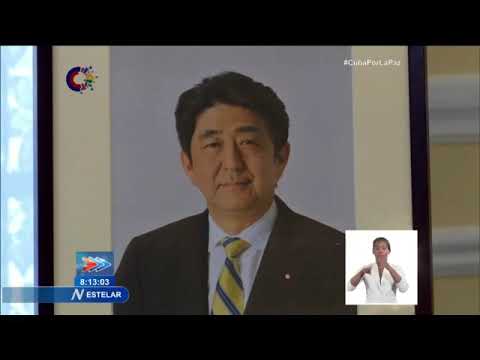 Recuerdan contribución de Shinzo Abe a las relaciones Cuba-Japón