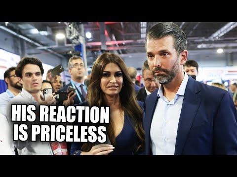 Don Jr. Starts to Sweat as Reporter Presses Him on His Father's Policies