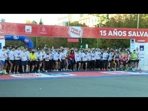Cerca de 18.000 personas inscritas en la carrera 'Ponle Freno' en Madrid
