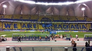 فيديو : النصر وبونيودكور الاوزبكي – تيفو جماهير النصر