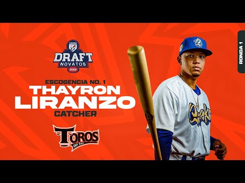 Thayron Liranzo primer pick Toros del Este Draft Novatos LIDOM 2023