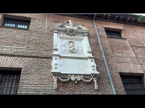 La Tumba de Cervantes y la Casa donde vivió.