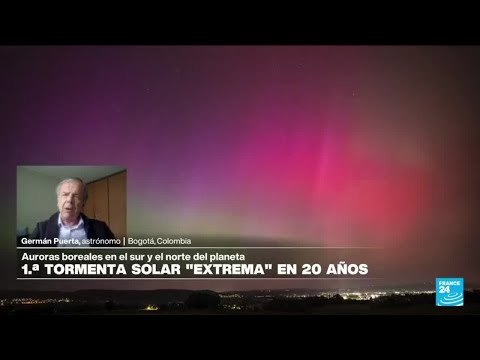Germán Puerta: Cuando el plasma solar interactúa con el campo magnético, se crean las auroras