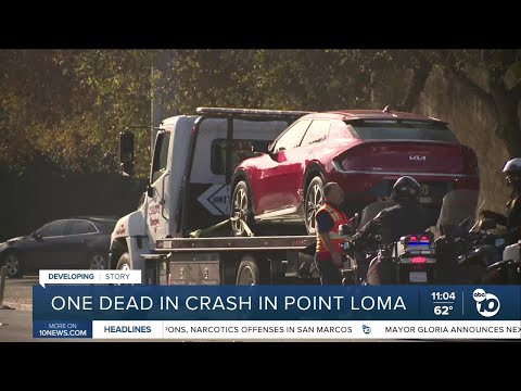 Man dies in vehicle collision on Nimitz Boulevard in Point Loma